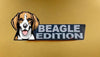 Beagle Car Badge Laser Cutting Car Emblem CE018