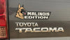 Belgian Malinois Car Badge Laser Cutting Car Emblem CE021