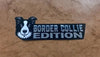 Border Collie Car Badge Laser Cutting Car Emblem CE020