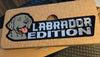 Chocolate Labrador Car Badge Laser Cutting Car Emblem CE006