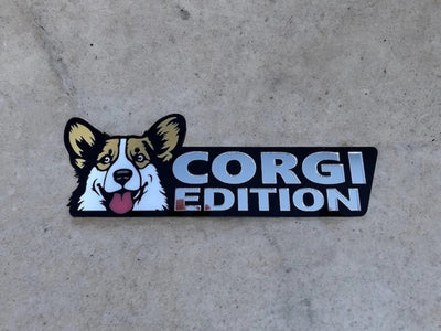 Corgi Car Badge Laser Cutting Car Emblem CE026
