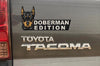 Doberman Car Badge Laser Cutting Car Emblem CE031