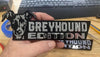 Greyhound Car Badge Laser Cutting Car Emblem CE038