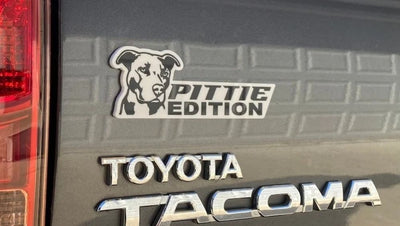 Pittie Car Badge Laser Cutting Car Emblem CE047