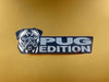 Pug Car Badge Laser Cutting Car Emblem CE048