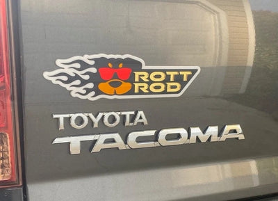 Rott Rod Car Badge Laser Cutting Car Emblem CE052