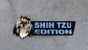 Shih Tzu Car Badge Laser Cutting Car Emblem CE060