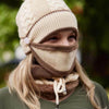 Conjunto de invierno (máscara, sombrero, bufanda)