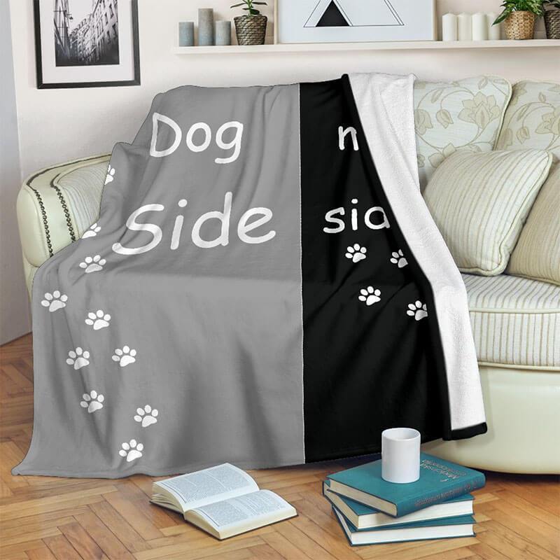 Cobertor Premium Dog Side My Side