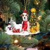 Jack Russell Terrier Christmas Ornament SM123
