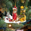 Bengal Cat Christmas Ornament SM135