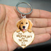 Golden Retriever What Greater Gift Than The Love Of A Dog Acrylic Keychain GG071
