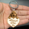 English Cocker Spaniel What Greater Gift Than The Love Of A Dog Acrylic Keychain GG073