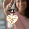 Staffordshire Bull Terrier What Greater Gift Than The Love Of A Dog Acrylic Keychain GG074