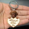 Chesapeake Bay Retriever What Greater Gift Than The Love Of A Dog Acrylic Keychain GG118