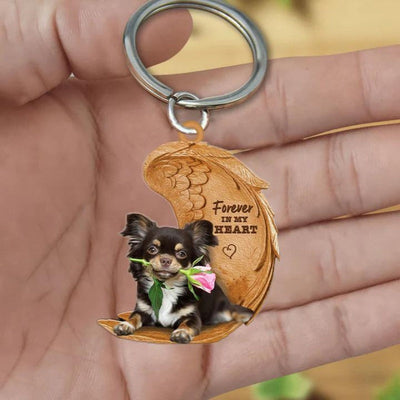 Chihuahua Forever In My Heart Acrylic Keychain FK030