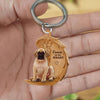 English Mastiff Forever In My Heart Acrylic Keychain FK062