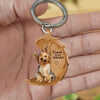 Yorkshire Terrier Forever In My Heart Acrylic Keychain FK066