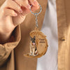 German shepherd Forever In My Heart Acrylic Keychain FK074