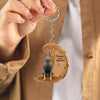Doberman Forever In My Heart Acrylic Keychain FK076