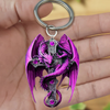 Gift For Dragon Lover Acrylic Keychain DK011
