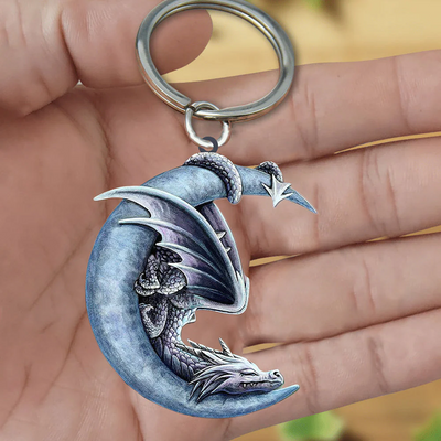 Gift For Dragon Lover Acrylic Keychain DK029