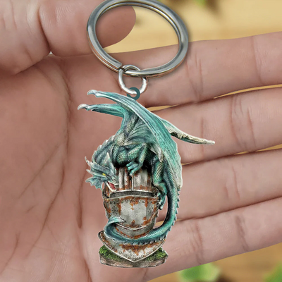 Gift For Dragon Lover Acrylic Keychain DK053