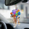 Goat Fly With Bubbles Car Hanging Ornament BC077