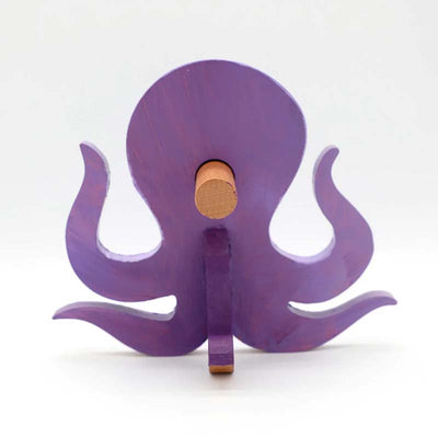 Handmade Glasses Stand F266 Lovely Octopus