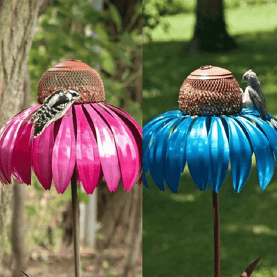Outdoor Flower Bird Feeder