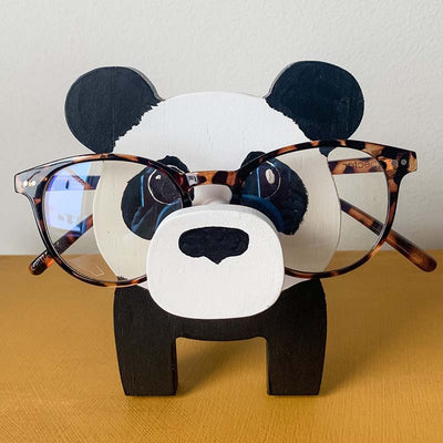 Handmade Glasses Stand F277 Big Eyes Panda