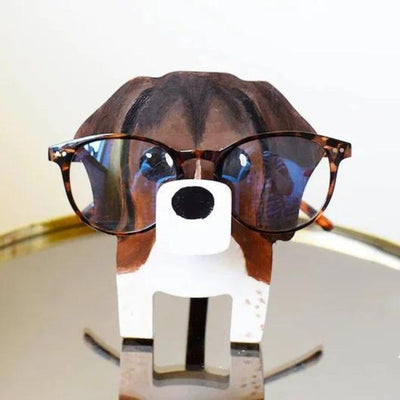 Handmade Glasses Stand F271 Beagle