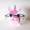 Handmade Glasses Stand F044 Cute Unicorn
